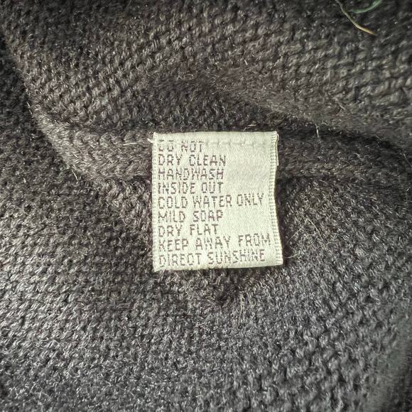 Jack B Quick Ugly Christmas Sweater Cardigan Reindeer Santa Medium Grandmacore - Picture 7 of 7